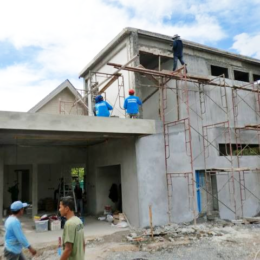 villa gym construction